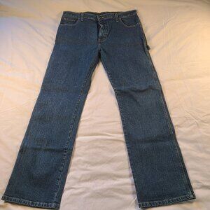 Dickies Men's Carpenter Pants Flexible Waist 34x34 Blue